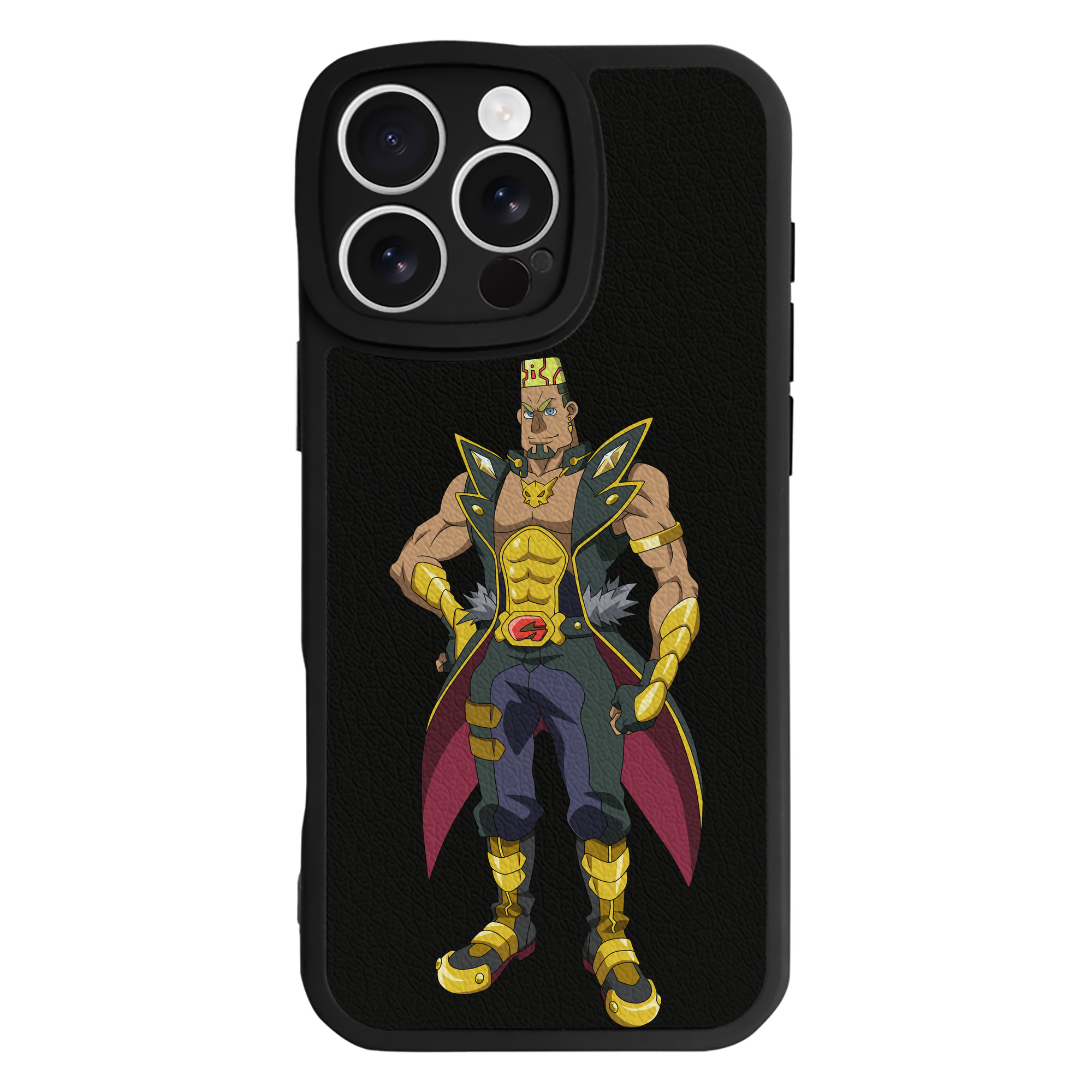 遊☆戯☆王 Yu-Gi-Oh! 【iPhone 16シリーズ対応】シリコンスマホケース（レザー調） 材質：シリコン